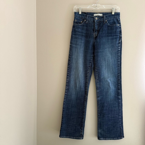 Levi’s Perfectly Slimming Bootcut 512 Flap Pocket Size 4 Medium - Picture 3 of 10